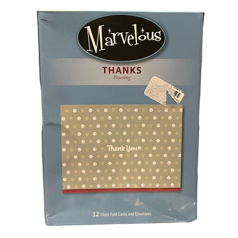 PAW-SOME Thank You Note Cards